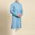 Light blue pathani kurta pajama