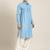 Light blue cotton pathani with salwar