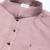 Old rose cotton pathani kurta pajama with patch pocket