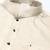 Cream cotton pathani kurta pajama with patch pocket