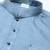 Light blue cotton pathani kurta pajama with patch pocket