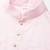 Light pink cotton pathani kurta pajama with patch pocket