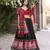 black tussar Silk Lehenga Choli with Patola Print & Foil Shine