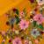 Yellow thread floral embroidery gharara suit with dupatta