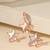 White cubic zirconia pendant set with star design