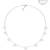 Hexagon charm silver necklace with minimalist design and daily elegance