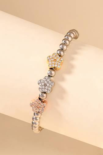 Floral intricate bracelet