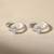 Touch925 centered stone toe rings