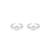 Touch925 centered stone toe rings