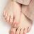 Touch925 centered stone toe rings