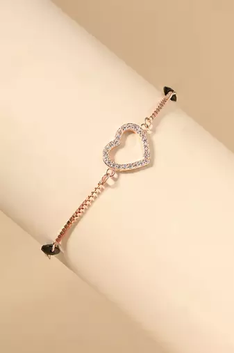 Charm heart bracelet