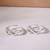 Touch925 stone infinity toe rings