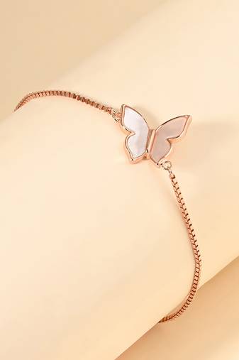 Center butterfly bracelet