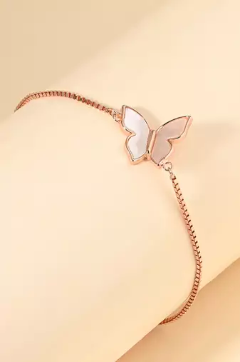 Center butterfly bracelet