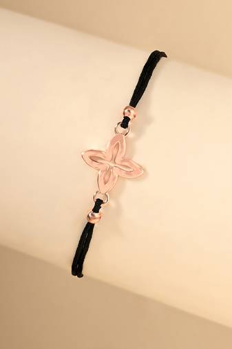 Stone studded flower bracelet