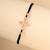 Stone studded flower bracelet