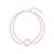 Double chain pearl bracelet