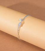 Bonded heart bracelet