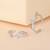 Touch925 leaf charm toe ring