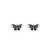 Touch925 butterfly shaped toe ring