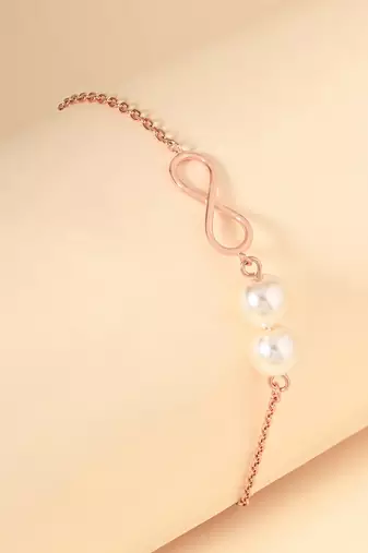 Evil eye infinity bracelet