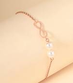 Evil eye infinity bracelet