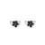 Touch925 oxidised flower toe ring