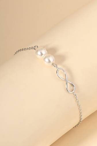 Evil eye infinity bracelet