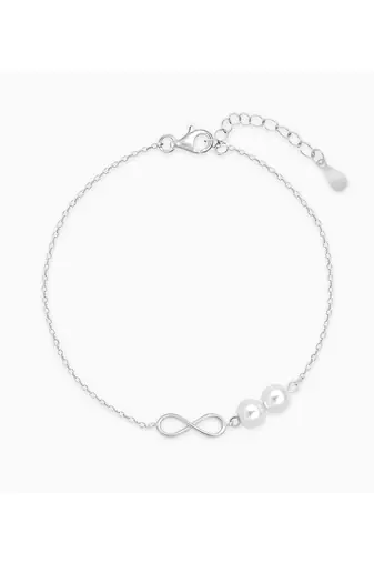 Evil eye infinity bracelet