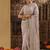 Lavender embroidered saree