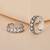 Touch925 oxidized heart shape toe ring