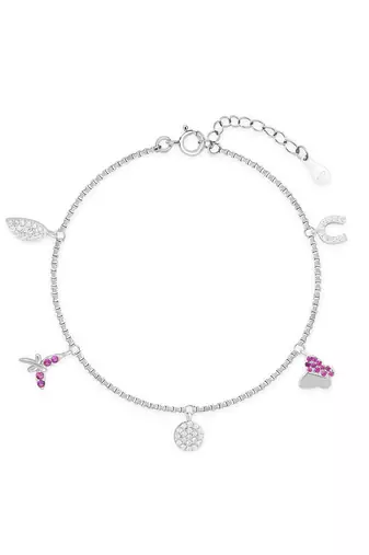 Blossom butterfly bracelet