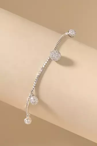 Ball charm bracelet