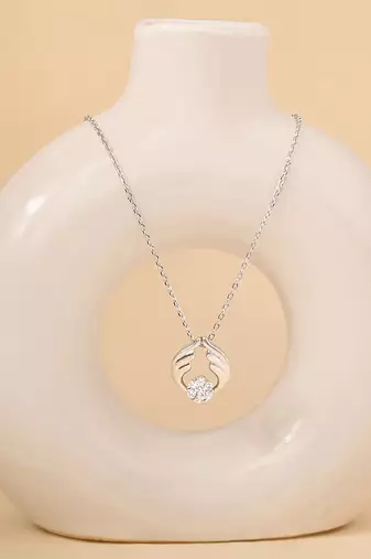 touch925 forest antlers necklace