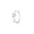 Touch925 heart-crafted cz silver ring for women