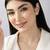 Touch925 graceful triangle pearl necklace