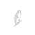 Touch925 angelic embrace silver ring in 925 purity for women