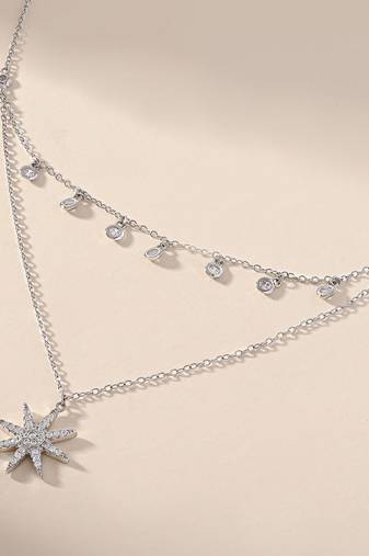 Touch925 enigmatic eight star necklace