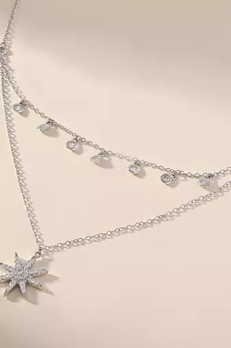 Touch925 enigmatic eight star necklace