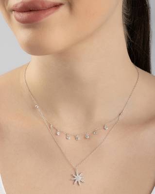 Touch925 enigmatic eight star necklace 2