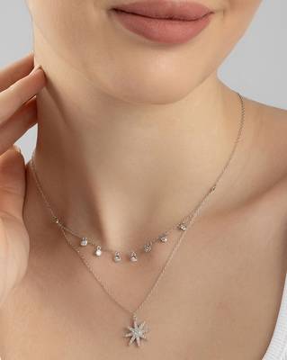 Touch925 enigmatic eight star necklace 3