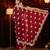 Marron embroidered chiffon saree