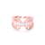 Touch925 enchanting harmony silver ring with rose gold accents in 925 purity for women