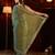 Olive green embroidered saree