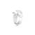 Touch925 music note silver ring in 925 purity for women