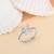 Touch925 radiant trio silver ring with cz stones in 925 purity for women