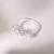 Touch925 bloom & bee silver ring in 925 purity for women