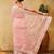 Pink embroidered saree