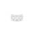 Touch925 regal yellow stone silver ring with cz accents in 925 purity for women