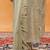 Melange Grey embroidered georgette saree